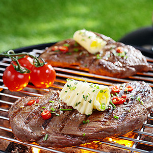 Grillen auf dem Balkon