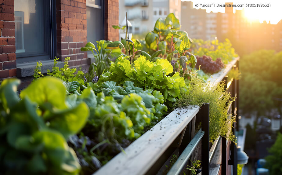 Permakultur auf dem Balkon - Gemüseanbau